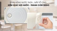 Nồi cơm điện nắp gài Kangaroo 1.8 lít KG18RC3 ảnh 10
