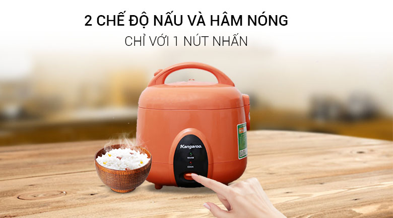 Nồi cơm điện Kangaroo 1.2 lít KG826S – ảnh 5