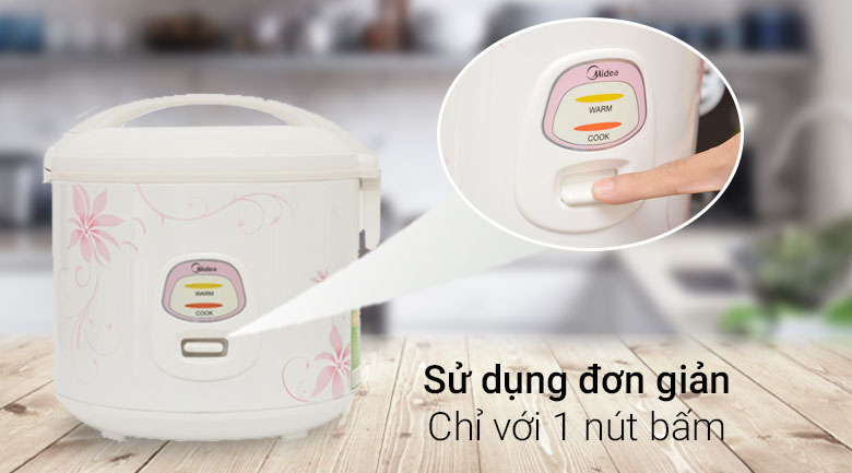 Nồi cơm điện Midea 1.8 lít MR-CM18SQ – ảnh 8