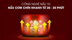 Nồi cơm điện tử Midea 1.8 lít MB-FS5017 ảnh 3