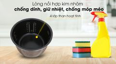 Nồi cơm điện cao tần Panasonic 1.8 lít SR-AFY181WRA ảnh 7