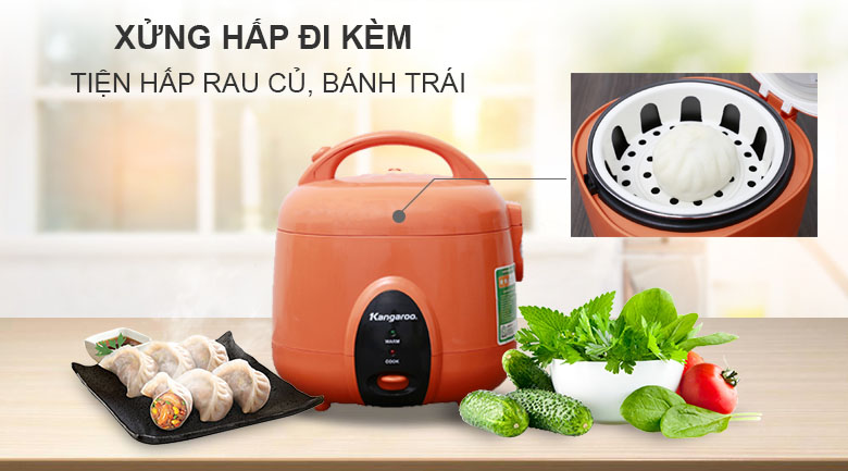 Nồi cơm điện Kangaroo 1.2 lít KG826S – ảnh 7