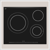 Bếp Hồng Ngoại 3 Vùng Nấu Bosch PKK611B17E