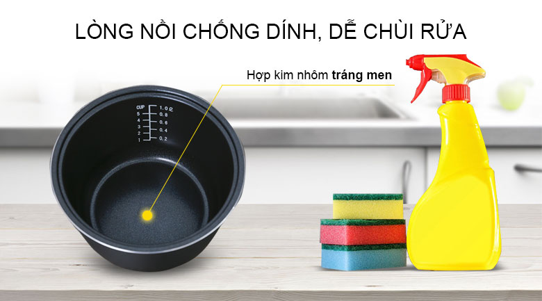 Nồi cơm điện Sunhouse MAMA 1 lít SHD 8220 – ảnh 4