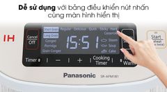 Nồi cơm điện cao tần Panasonic 1.8 lít SR-AFM181WRA ảnh 5