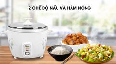 Nồi cơm điện Midea 1.8 lít MR-GM18SA ảnh 8