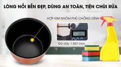 Nồi cơm nắp gài Kangaroo KG572 2.2 lít ảnh 5