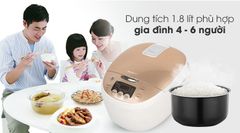 Nồi cơm điện tử Sharp KS-COM181CV-GL ảnh 4