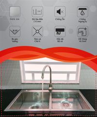 Chậu Rửa Chén Inox 304 Carysil VN-N200 ảnh 7