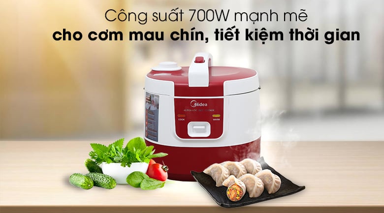 Nồi cơm điện Midea 2 lít MR-SM2061 – ảnh 5