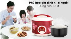 Nồi cơm nắp gài Kangaroo KG378H 1.8 lít ảnh 4