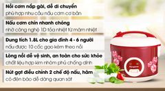 Nồi cơm nắp gài Kangaroo KG378H 1.8 lít ảnh 2