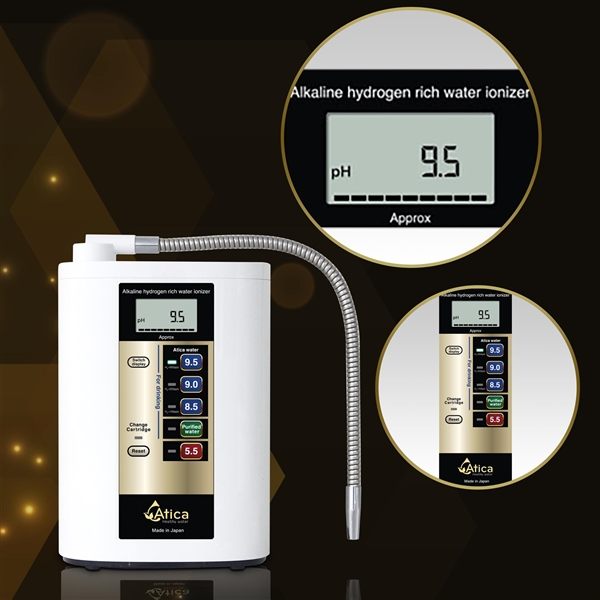 Máy Lọc Nước Điện Giải Ion Kiềm Atica Gold – Nhập Khẩu Nhật Bản – ảnh 5