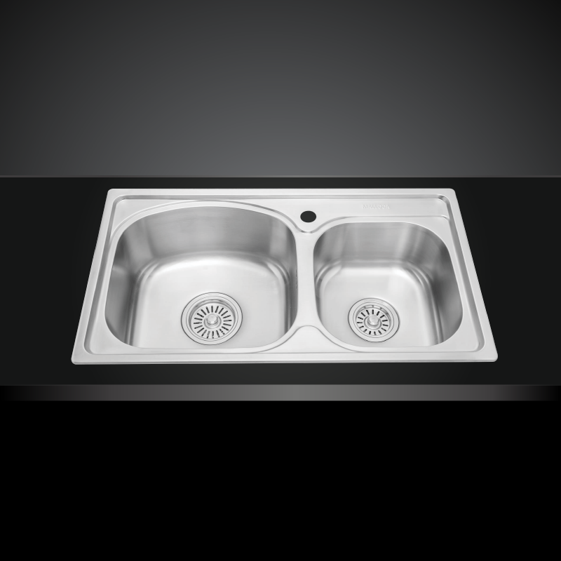 Chậu rửa chén Inox Malloca MS 1011P Chậu rửa chén Inox Malloca MS 1011P