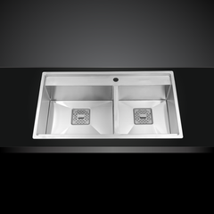 Chậu rửa chén inox Malloca MS 6304 ST ảnh 2