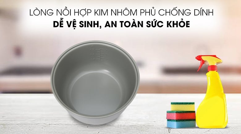 Nồi cơm điện nắp gài Kangaroo 1.2 lít KG12RC1 – ảnh 7