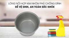 Nồi cơm điện nắp gài Kangaroo 1.2 lít KG12RC1 ảnh 7
