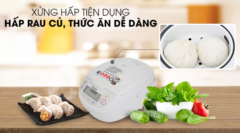 Nồi cơm điện tử Panasonic 1 lít SR-CL108WRA – ảnh 8