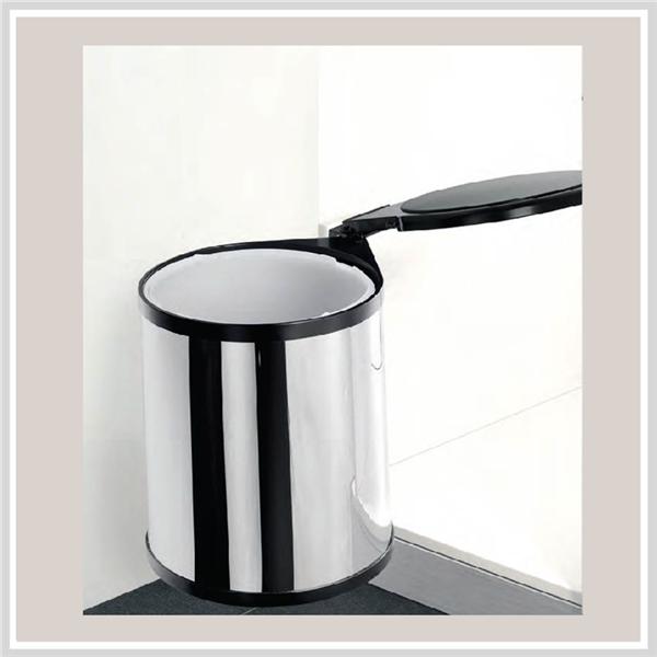 Thùng Rác Âm Tủ inox 201 Higold 307015
