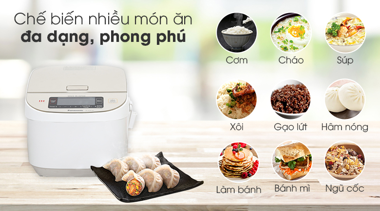 Nồi cơm điện cao tần Panasonic 1.8 lít SR-AFM181WRA – ảnh 7