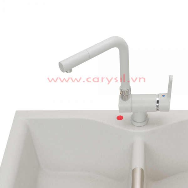 Vòi Rửa Chén Carysil G-0555P (màu xám tro, đen) – ảnh 7