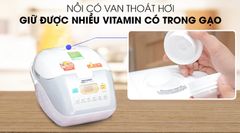 Nồi cơm điện tử Sharp 1.8 lít KS-COM18V ảnh 9