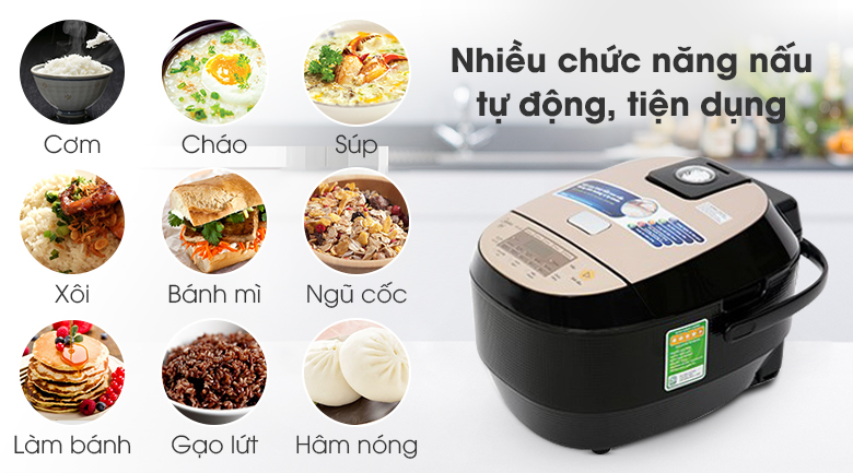 Nồi cơm điện cao tần Midea 1.8 lít MB-HS5007 – ảnh 8