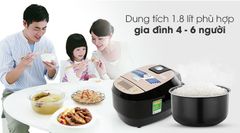 Nồi cơm điện cao tần Midea 1.8 lít MB-HS5007 ảnh 3