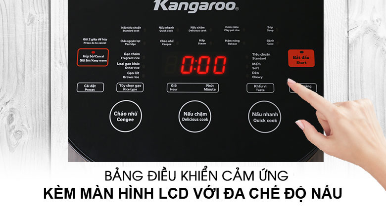 Nồi cơm điện cao tần Kangaroo 1.8 lít KG599N – ảnh 6