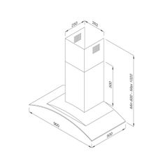 Máy hút mùi áp tường Malloca Gama K3155.9 ảnh 3