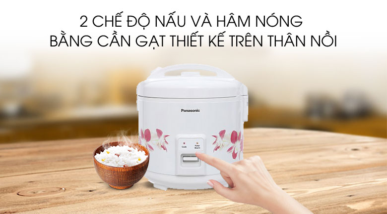 Nồi cơm điện Panasonic 1.8 lít SR-MVN187HRA – ảnh 6