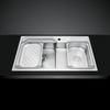  Chậu rửa chén Inox Malloca MS 1028D 