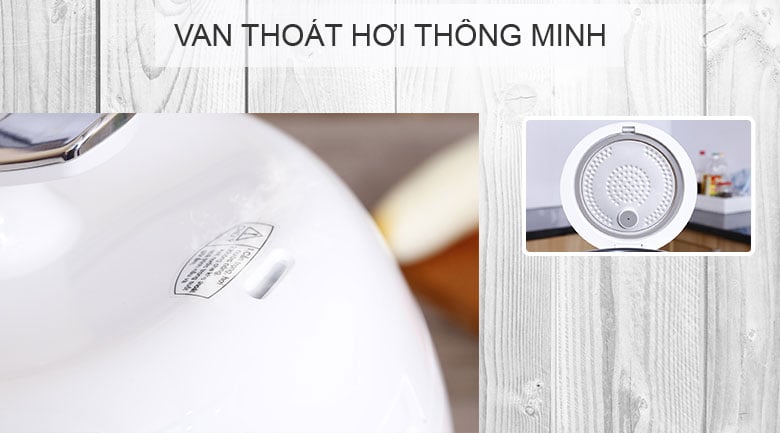 Nồi cơm điện Sharp 0.72 lít KS-A08V-WH Trắng – ảnh 8
