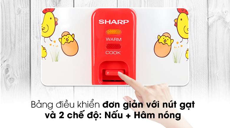 Nồi cơm điện nắp rời Sharp 2.2 lít KSH-D22SV-CH – ảnh 7