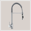  Vòi Rửa Chén Dây Rút Inox Carysil I-2388 