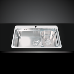 Chậu rửa chén Inox Malloca MS 1022D ảnh 2