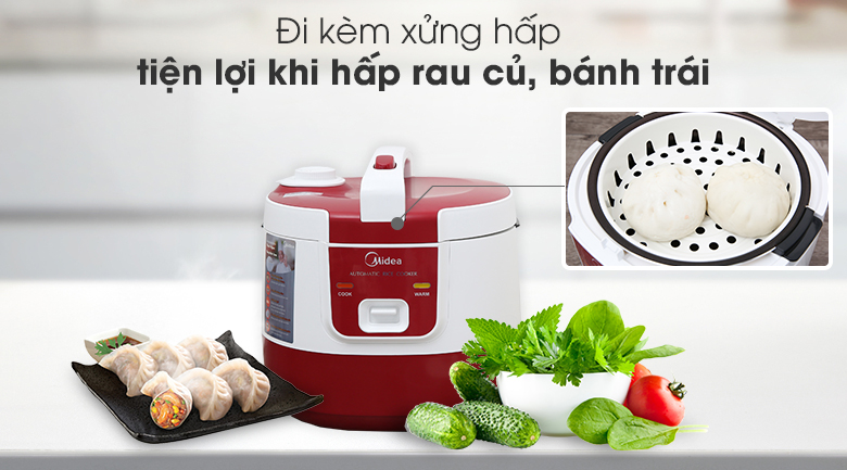 Nồi cơm điện Midea 2 lít MR-SM2061 – ảnh 6