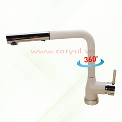 Vòi Rửa Chén Carysil G-0585 (màu muối hồng, xám tro, đen) ảnh 4