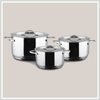  Bộ nồi 3 chiếc Chefs CW3304 