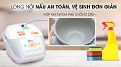 Nồi cơm điện tử Sharp 1.8 lít KS-COM18V ảnh 5