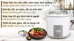 Nồi nấu chậm Panasonic 3 lít NF-N30ASRA ảnh 2