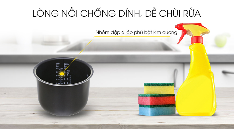 Nồi cơm điện tử Panasonic 1.8 lít SR-ZG185SRAM – ảnh 5