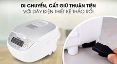 Nồi cơm điện tử Panasonic 1 lít SR-CP108NRA ảnh 10