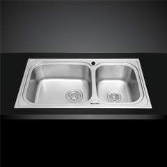 Chậu rửa chén Inox Malloca MS 2025 ảnh 2