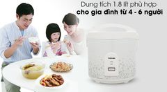 Nồi cơm điện 1.8 lít Toshiba RC-18JH1NV(G) ảnh 4