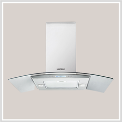 Máy hút mùi áp tường Hafele HH-WG90B / Kiểu kính cong, Ngang 90cm, mã số 539.81.185 ảnh 2
