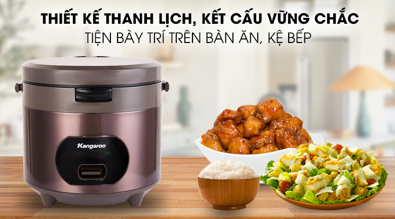 Nồi cơm nắp gài Kangaroo KG18R2 1.8 lít – ảnh 3
