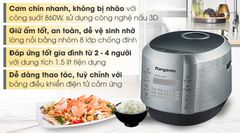 Nồi cơm điện tử Kangaroo 1.5 lít KG598 ảnh 2
