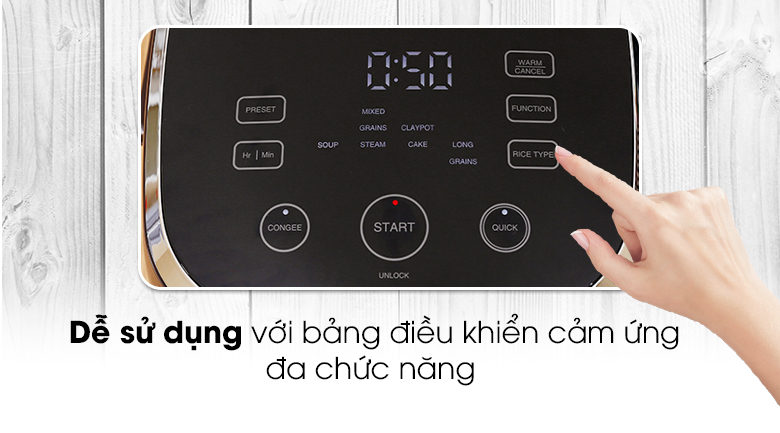 Nồi cơm điện cao tần Sharp 1.8 lít KS-IH190V-GL – ảnh 6