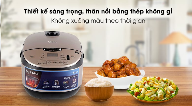 Nồi cơm điện tử Midea MB-FS5021 1.8 lít – ảnh 3